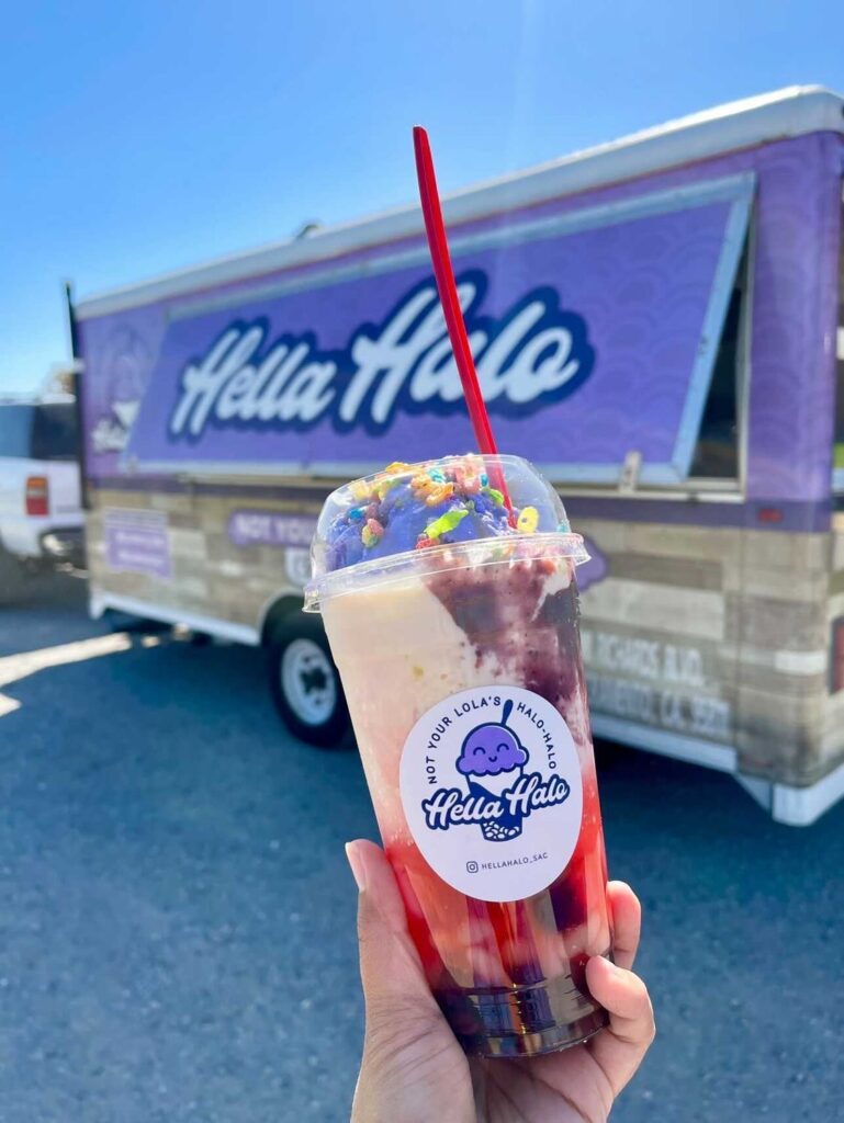 Hella Halo halo-halo menu item