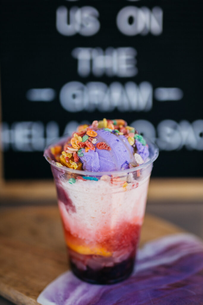 Hella Halo halo-halo menu item